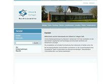 Tablet Screenshot of gilliand.de